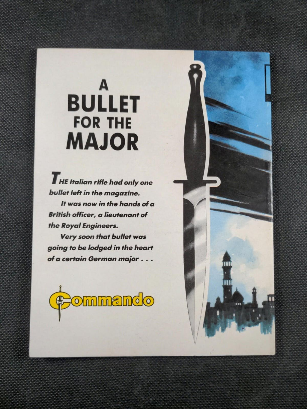 Commando Comic Issue Number 2627 A Bullet For The Major - Retrorama UK