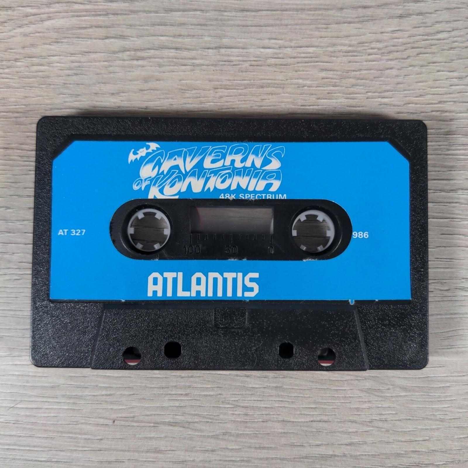 Caverns Of Kontonia ZX Spectrum 48K 128K Game Cassette - Retrorama UK