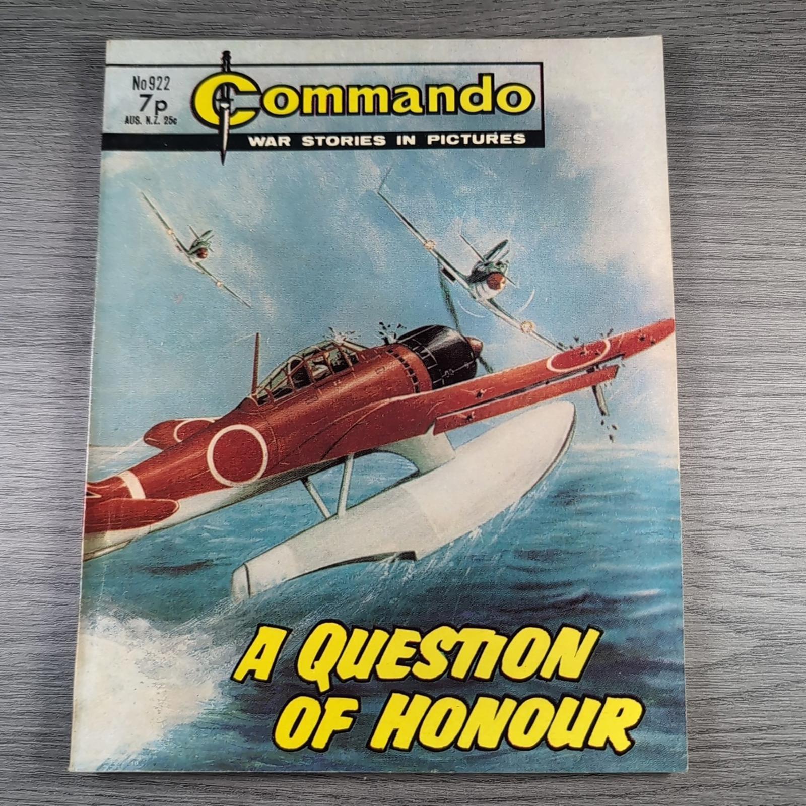 Commando Comic Issue Number 922 A Question Of Honour