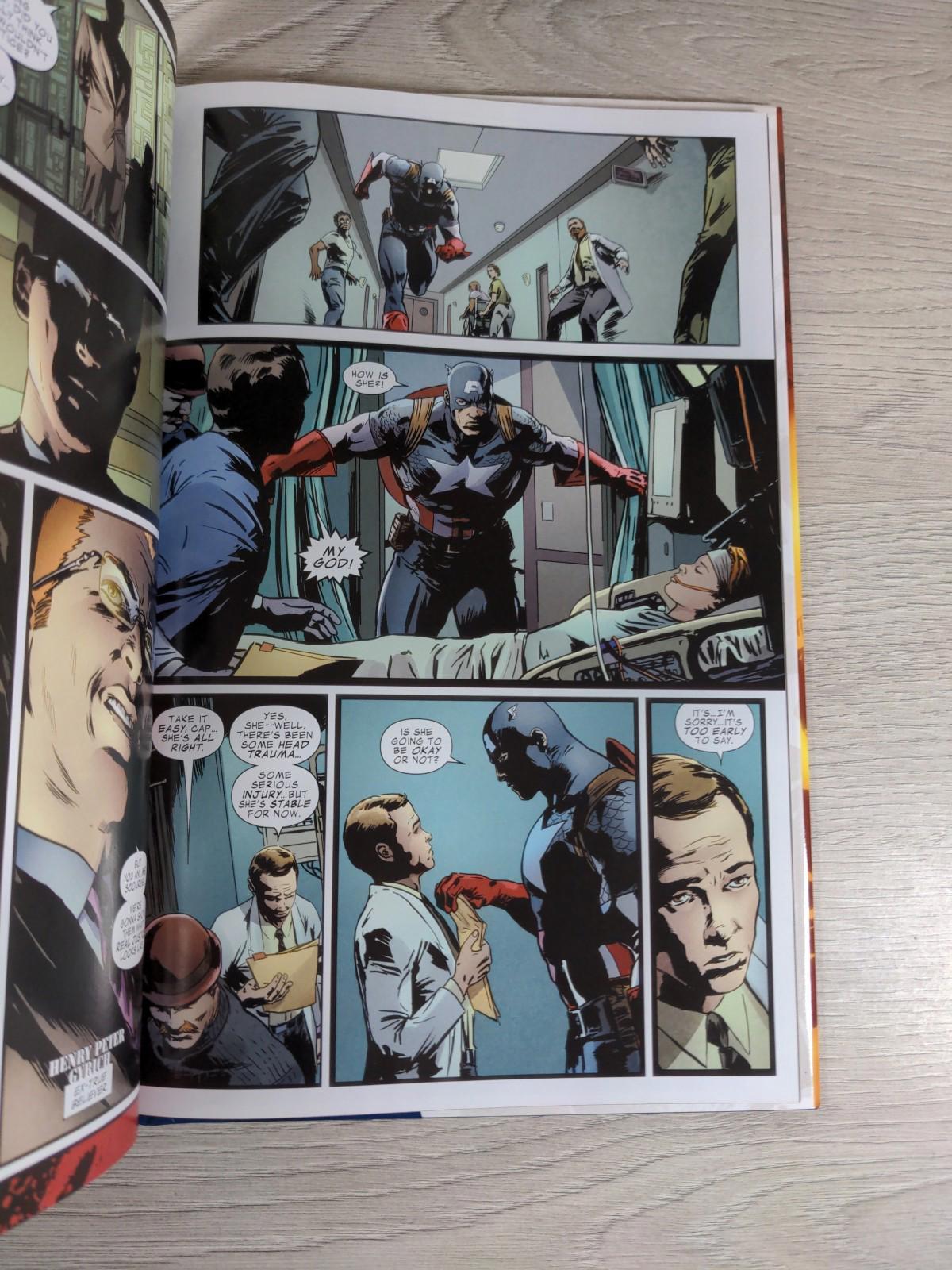Marvel Captain America Vol 3 by Ed Brubaker, Patrick Hardcover Graphic Novel