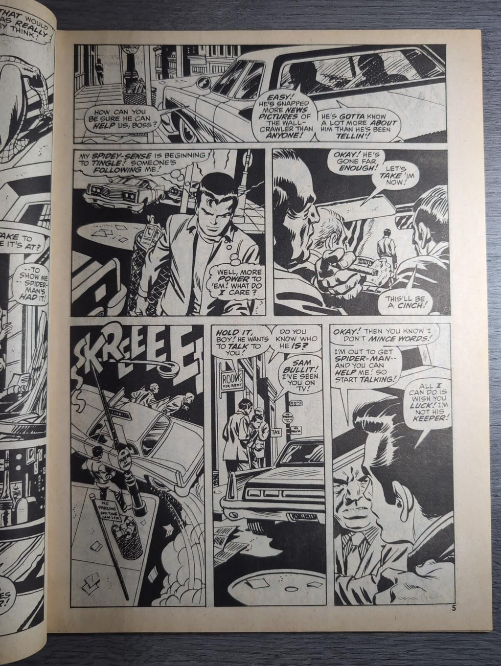 Spider-Man Comics Weekly No 120 Marvel Comics UK 31st May 1975 Vintage Comic
