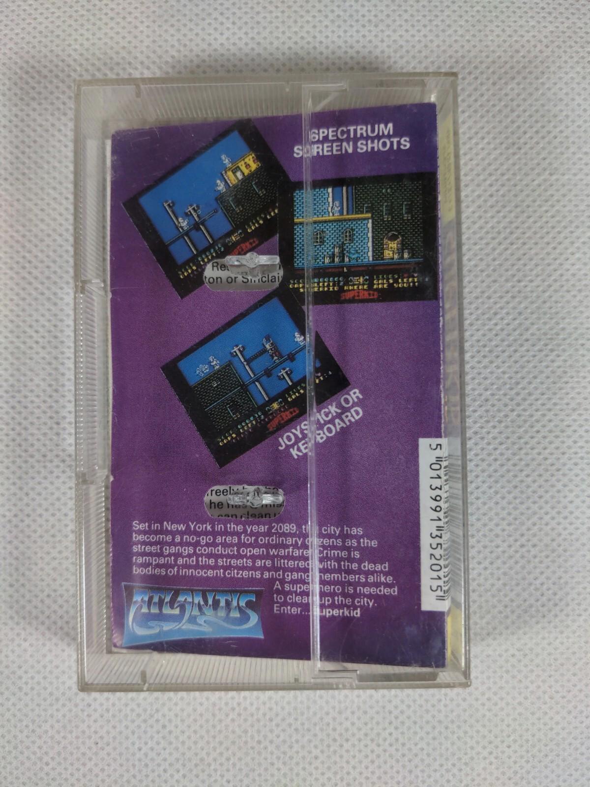 Superkid ZX Spectrum 48K 128K Game Cassette Atlantis Tested & Working