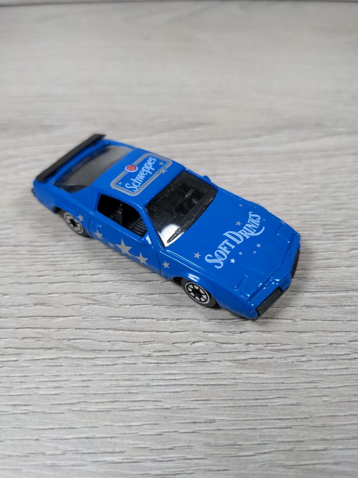 Corgi Toys Die-Cast Model Car Pontiac Firebird 1:64 Scale Vintage 1985