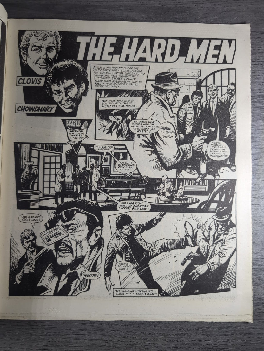 Eagle Comic Issue No. 244 22nd November 1986 Vintage Retro UK Comic