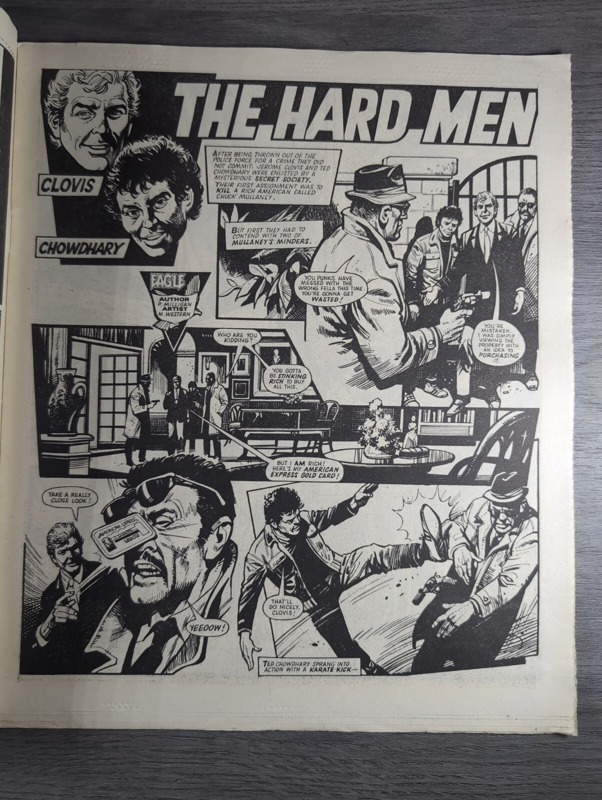 Eagle Comic Issue No. 244 22nd November 1986 Vintage Retro UK Comic
