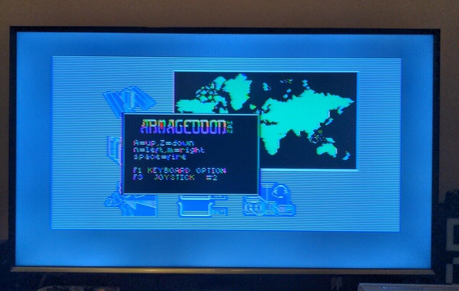 Armageddon Man Commodore 64 C64 Game Cassette Only Tested & Working