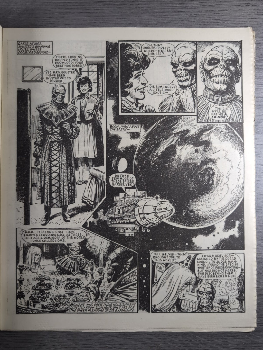 Eagle Comic Issue No. 249 27th December 1986 Vintage Retro UK Comic