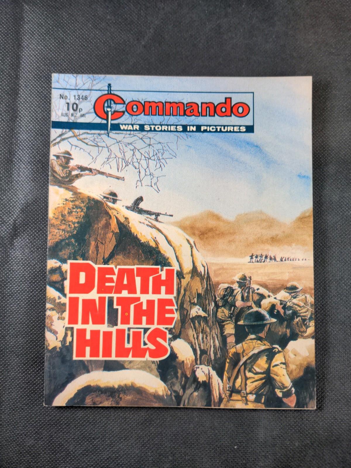 Commando Comic Issue Number 1346 Death In The Hills