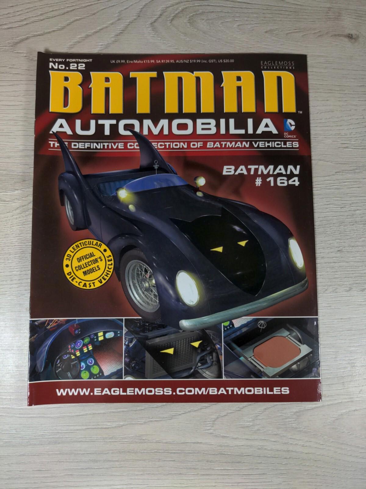 Eaglemoss Batman Automobilia Issue No 22 Batman #164 DC Comics
