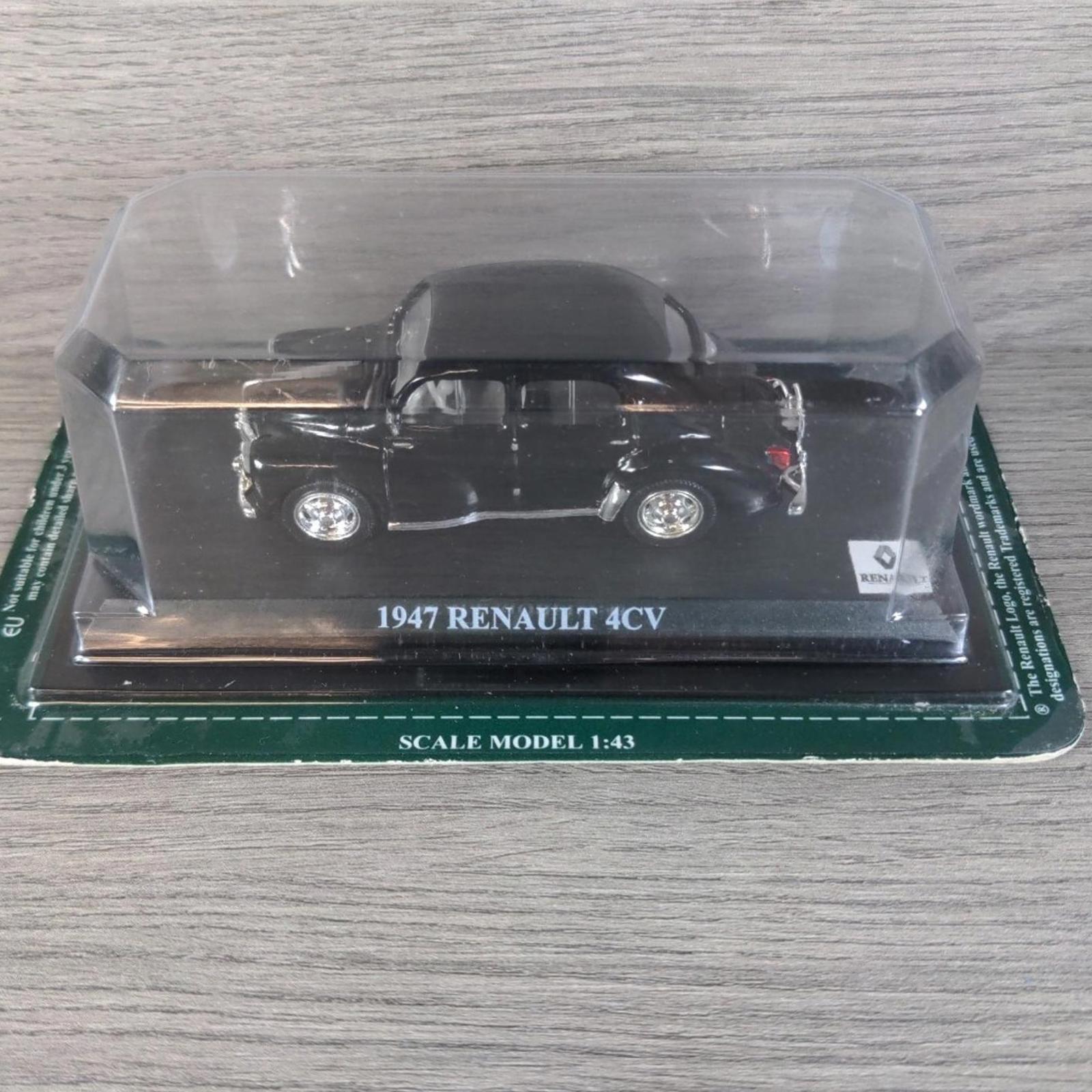 Del Prado Ultimate Car Collection 1947 Renault 4CV Diecast 1:43 Scale Model