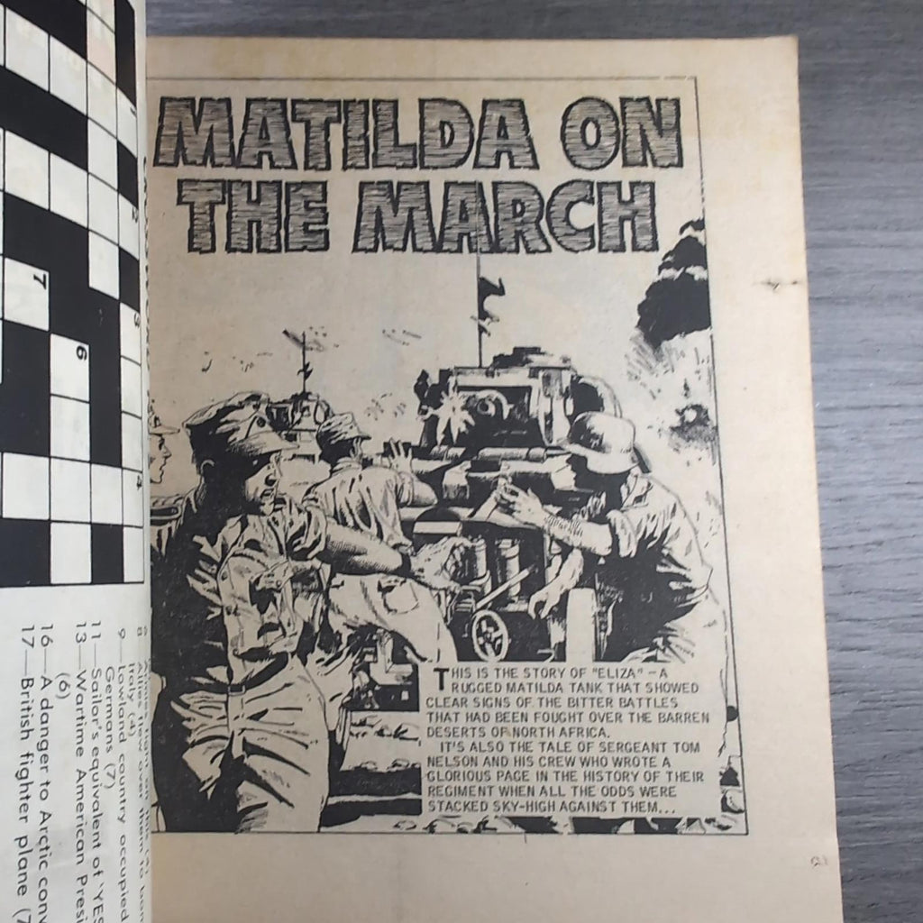 Commando Comic Issue Number 933 Matilda On The March