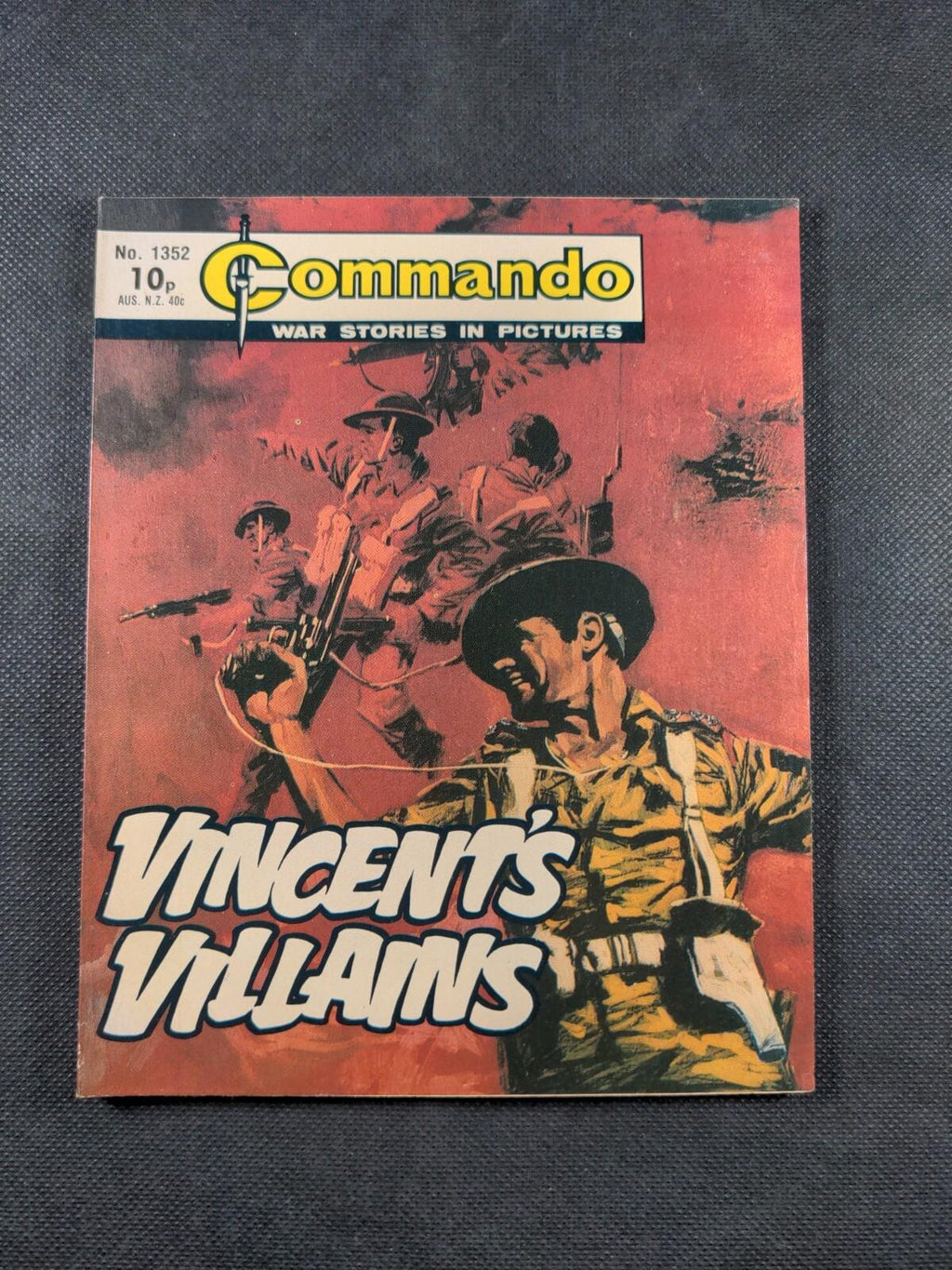 Commando Comic Issue Number 1352 Vincent's Villains - Retrorama UK