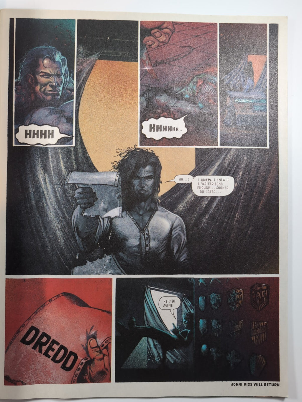 2000AD Prog 830 Featuring Judge Dredd Comic 10 Apr 1993 With Free Gift Attached