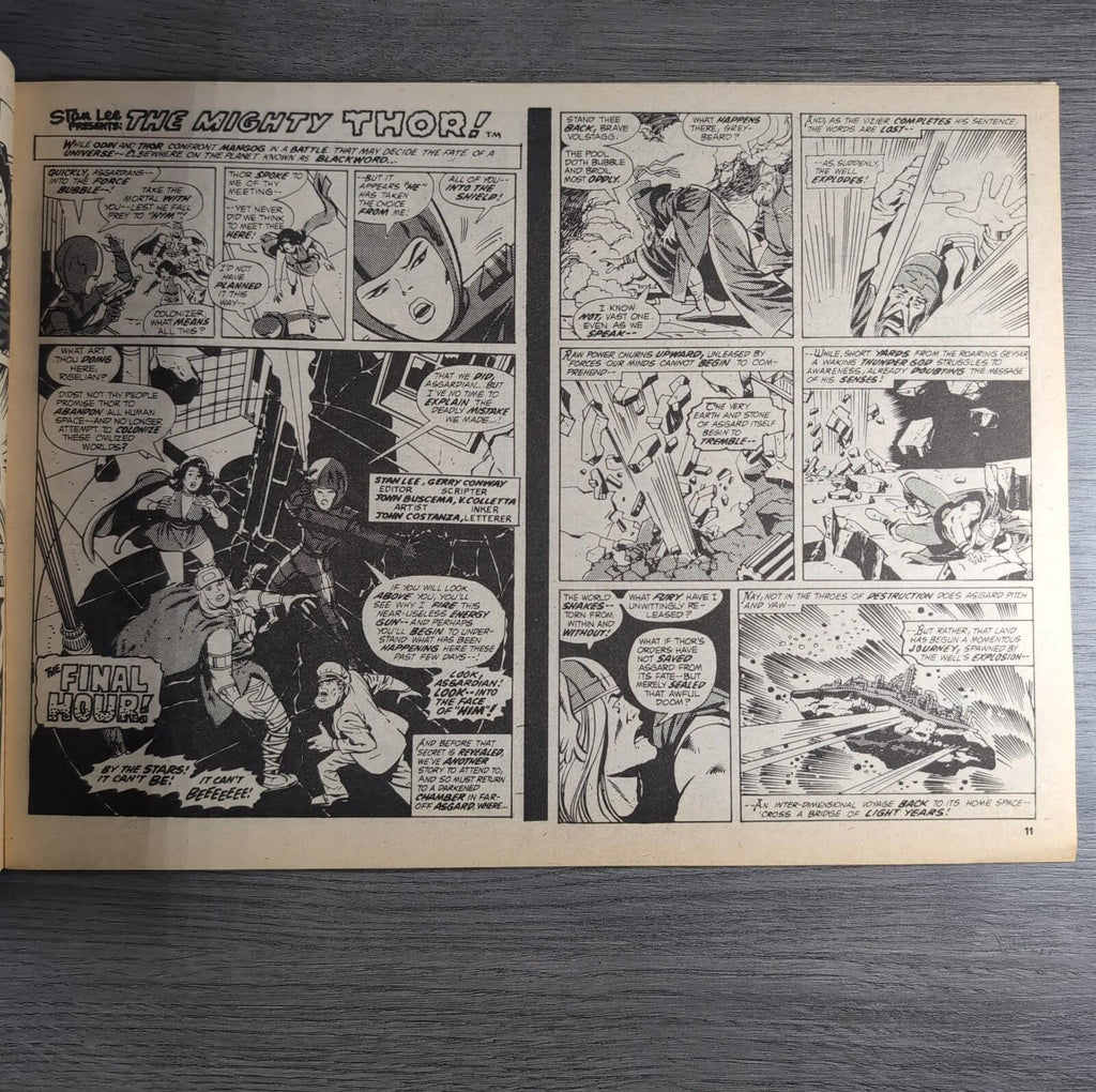 Super Spider-Man And The Titans No. 205 Marvel Comics 12th January 1977