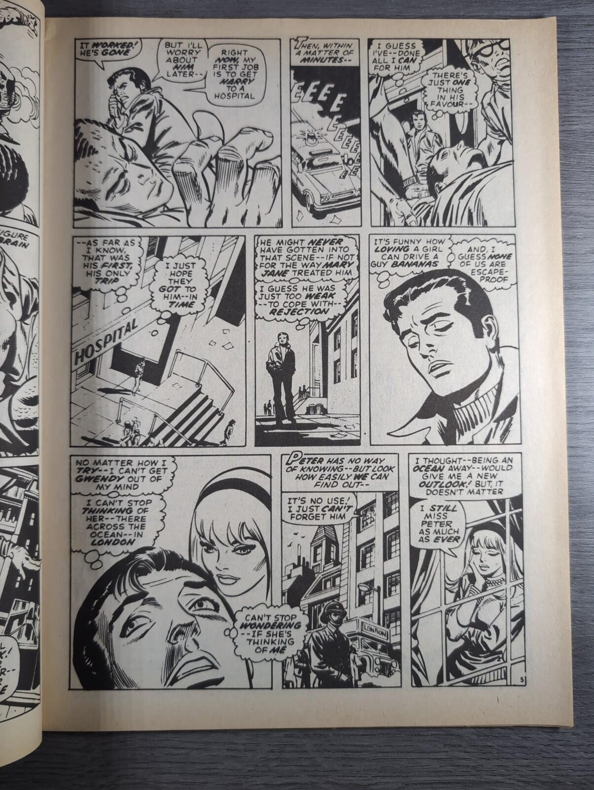 Spider-Man Comics Weekly No. 133 Marvel Comics UK 30th August 1975