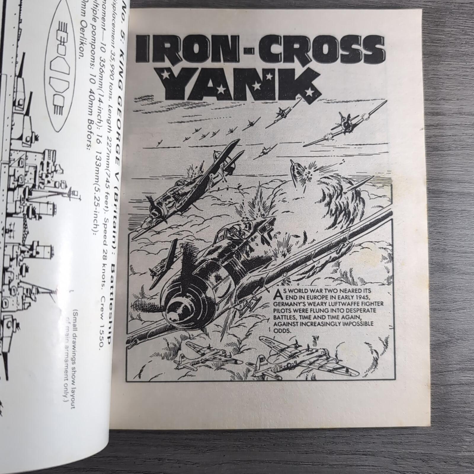 Commando Comic 2445 Iron Cross Yank Vintage War Comic