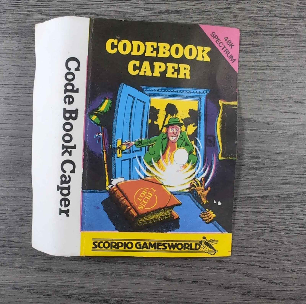 Codebook Caper ZX Spectrum 48K Game Scorpio Games World Tested & Working