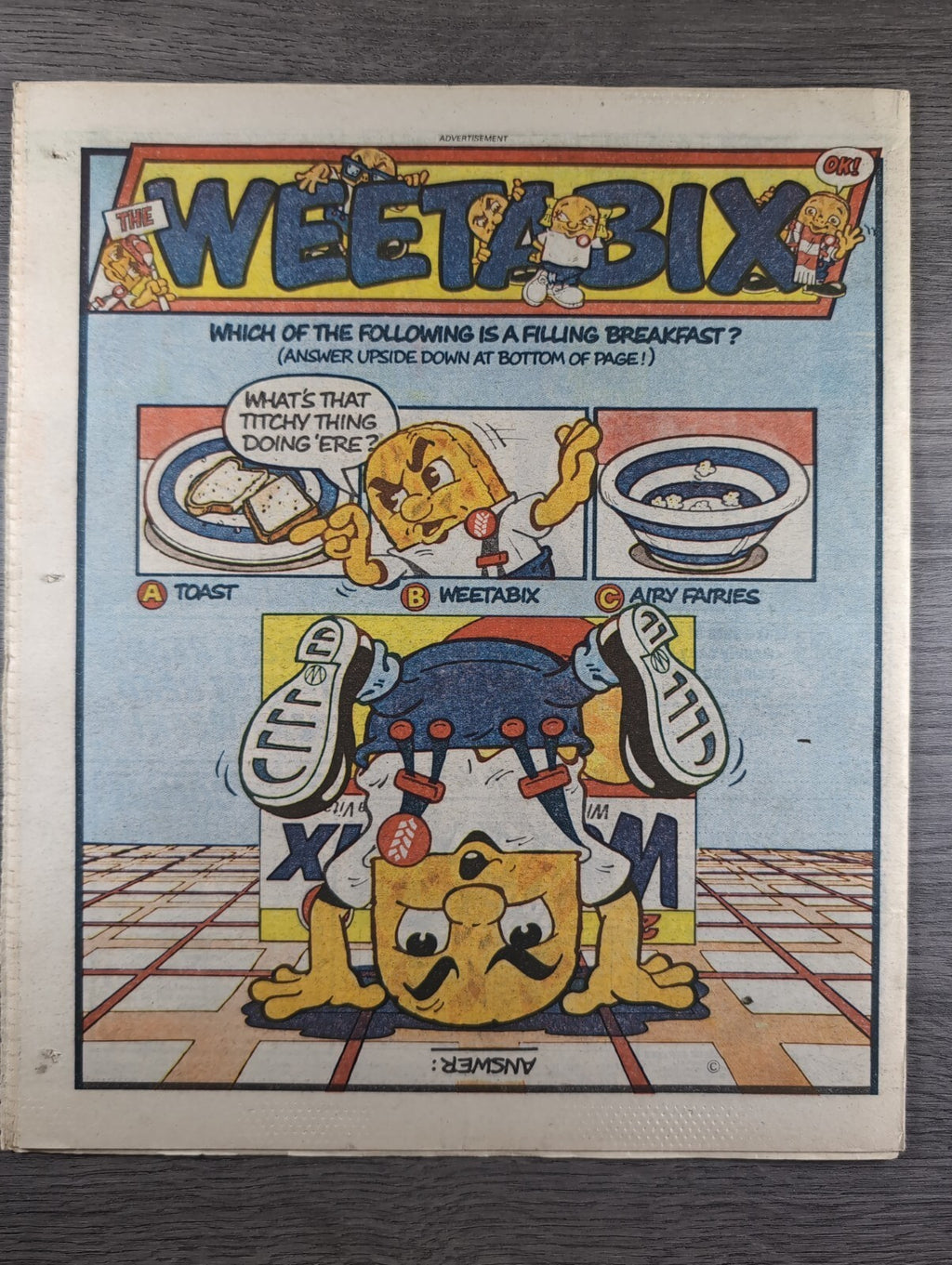 Eagle Comic Issue 18th August 1984 Vintage Retro UK Comic
