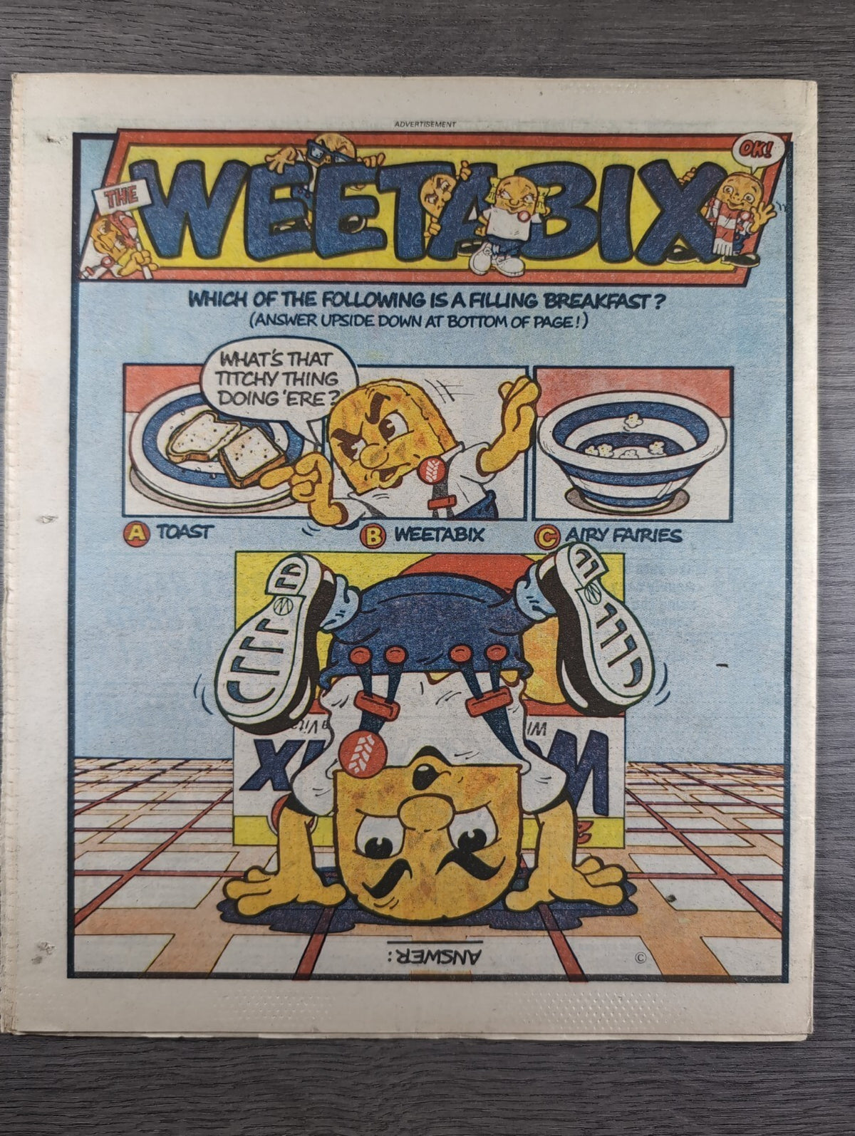 Eagle Comic Issue 18th August 1984 Vintage Retro UK Comic