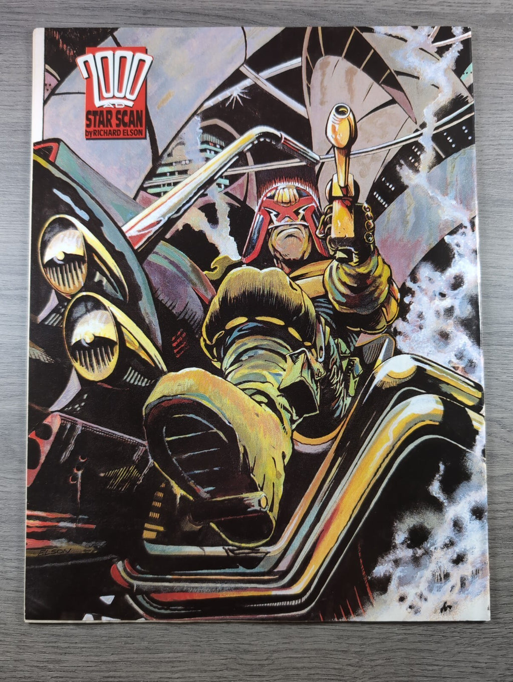 2000AD Prog 609 Featuring Judge Dread Comic 14th Jan 1989 Vintage Retro Comic