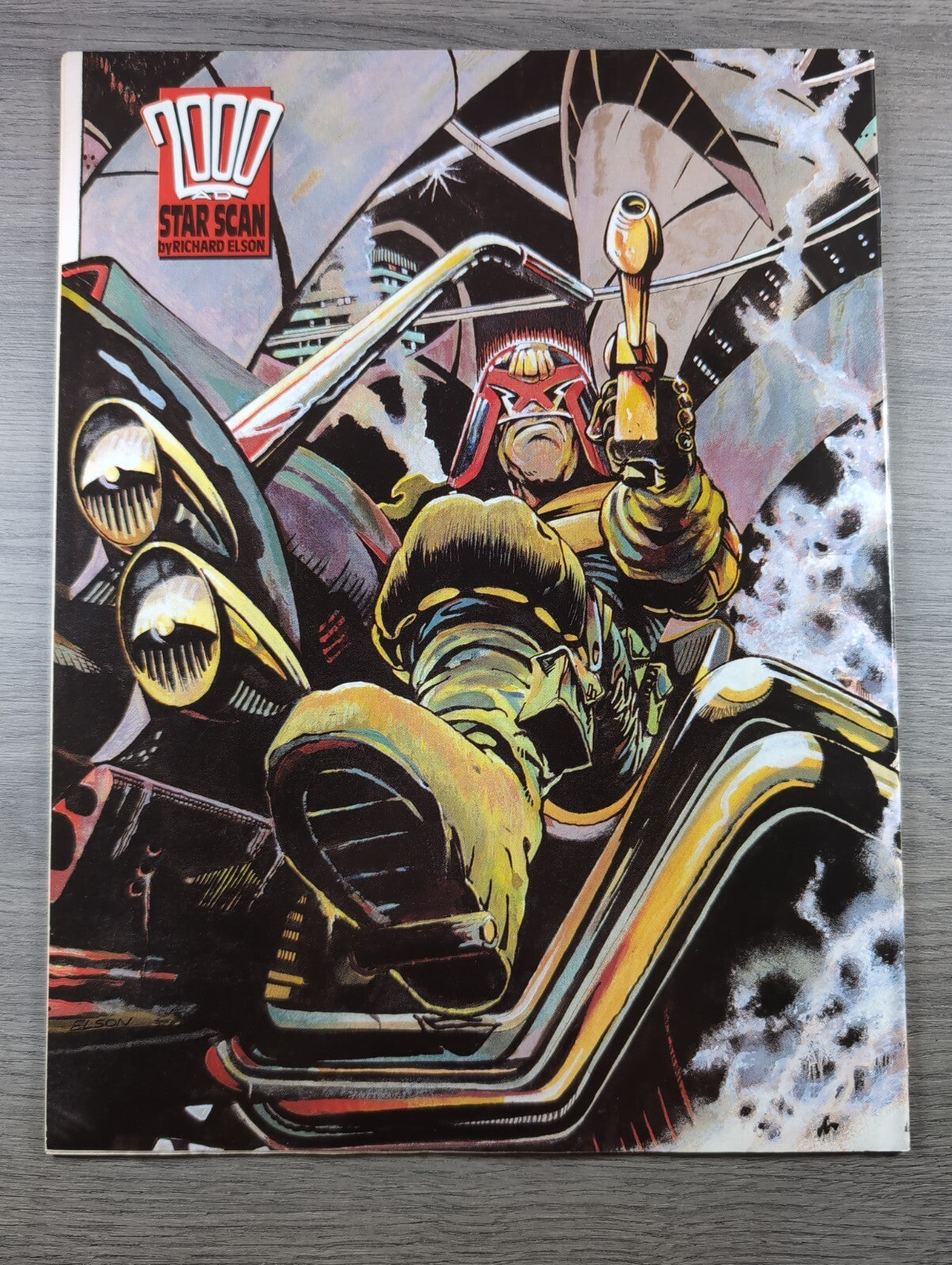 2000AD Prog 609 Featuring Judge Dread Comic 14th Jan 1989 Vintage Retro Comic