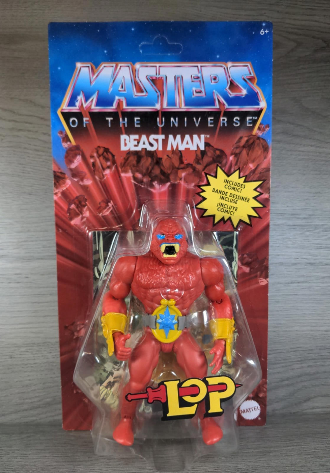 Masters of the Universe Origins Lords of Power Beast Man Mattel Action Figure