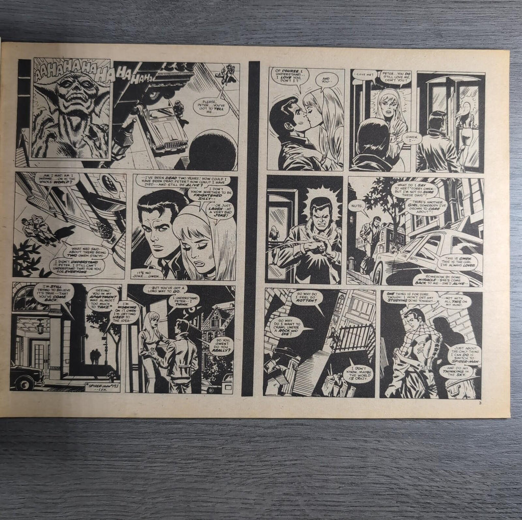 Super Spider-Man With The Super Heroes No. 195 Marvel Comics 3rd November 1976