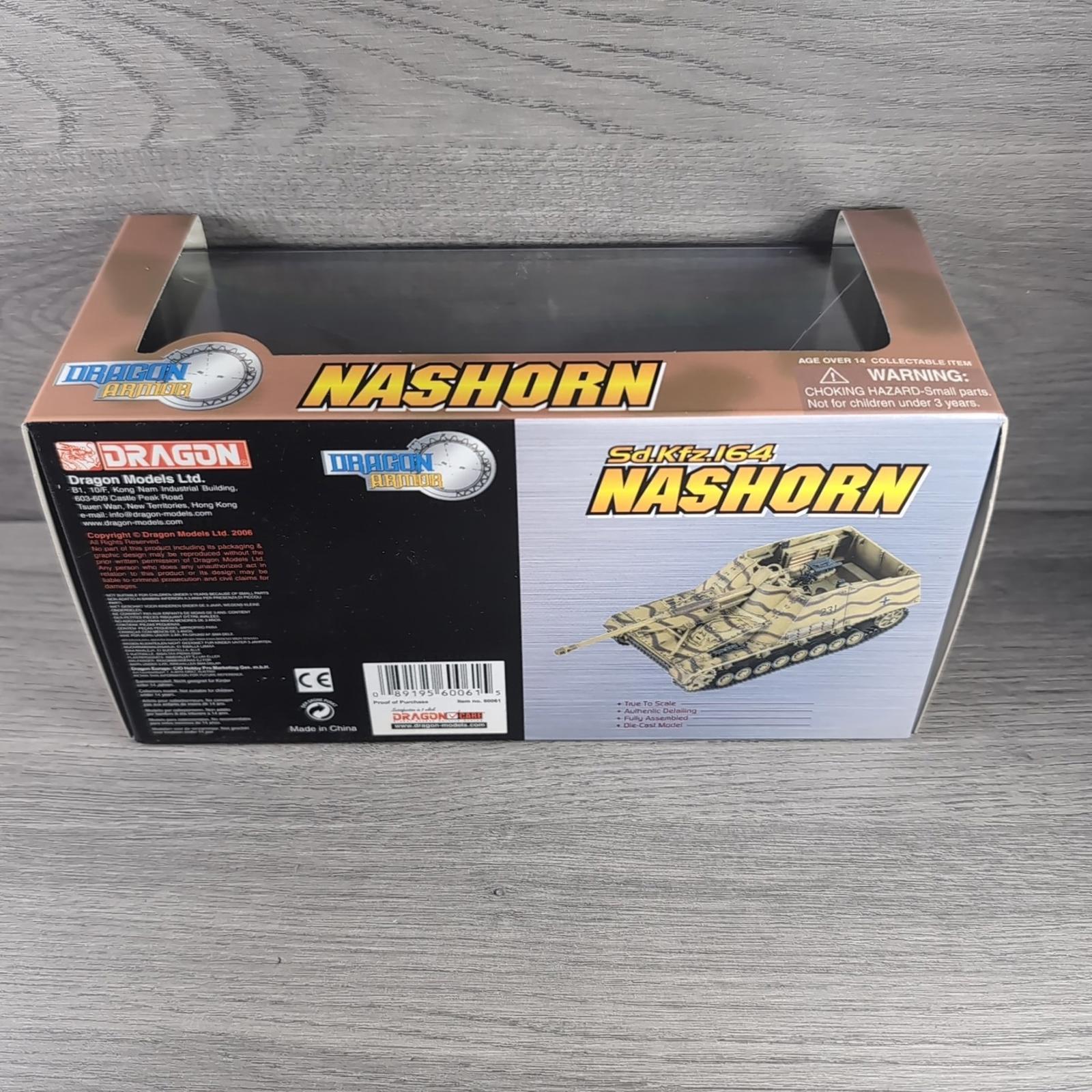 Dragon Armor Nashorn s.H.Pz.JgAbt.560 Germany 1943 1:72 Scale Model 60061