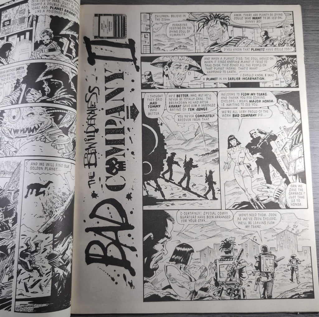 2000AD Prog 548 Featuring Judge Dredd 14th November 1987 Vintage Comic