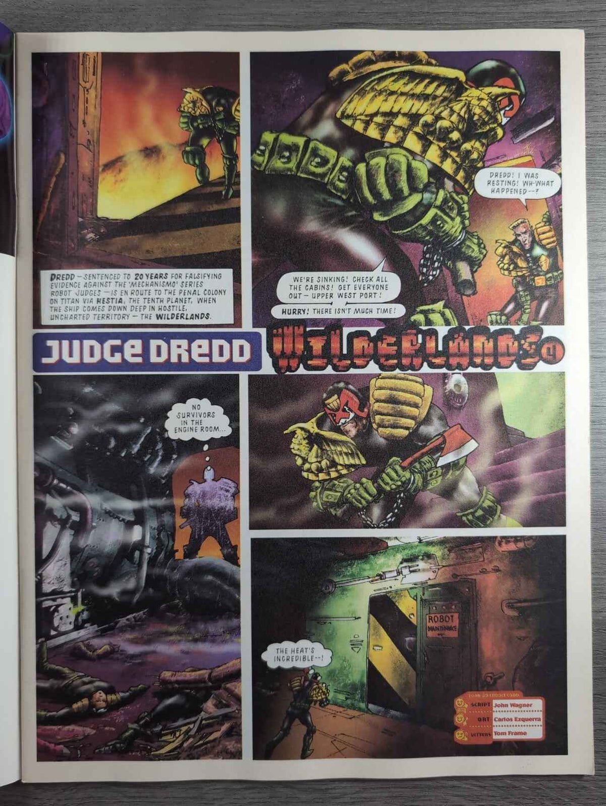 2000AD Prog 906 Featuring Judge Dredd Comic 23rd Sept 1994 Vintage Retro Comic