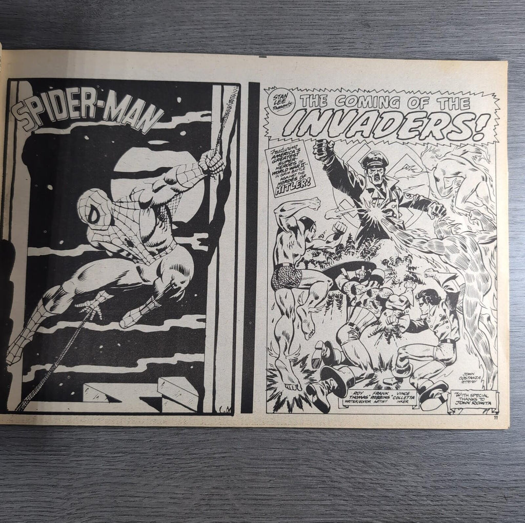 Super Spider-Man With The Super Heroes No. 186 Marvel Comics 1st September 1976