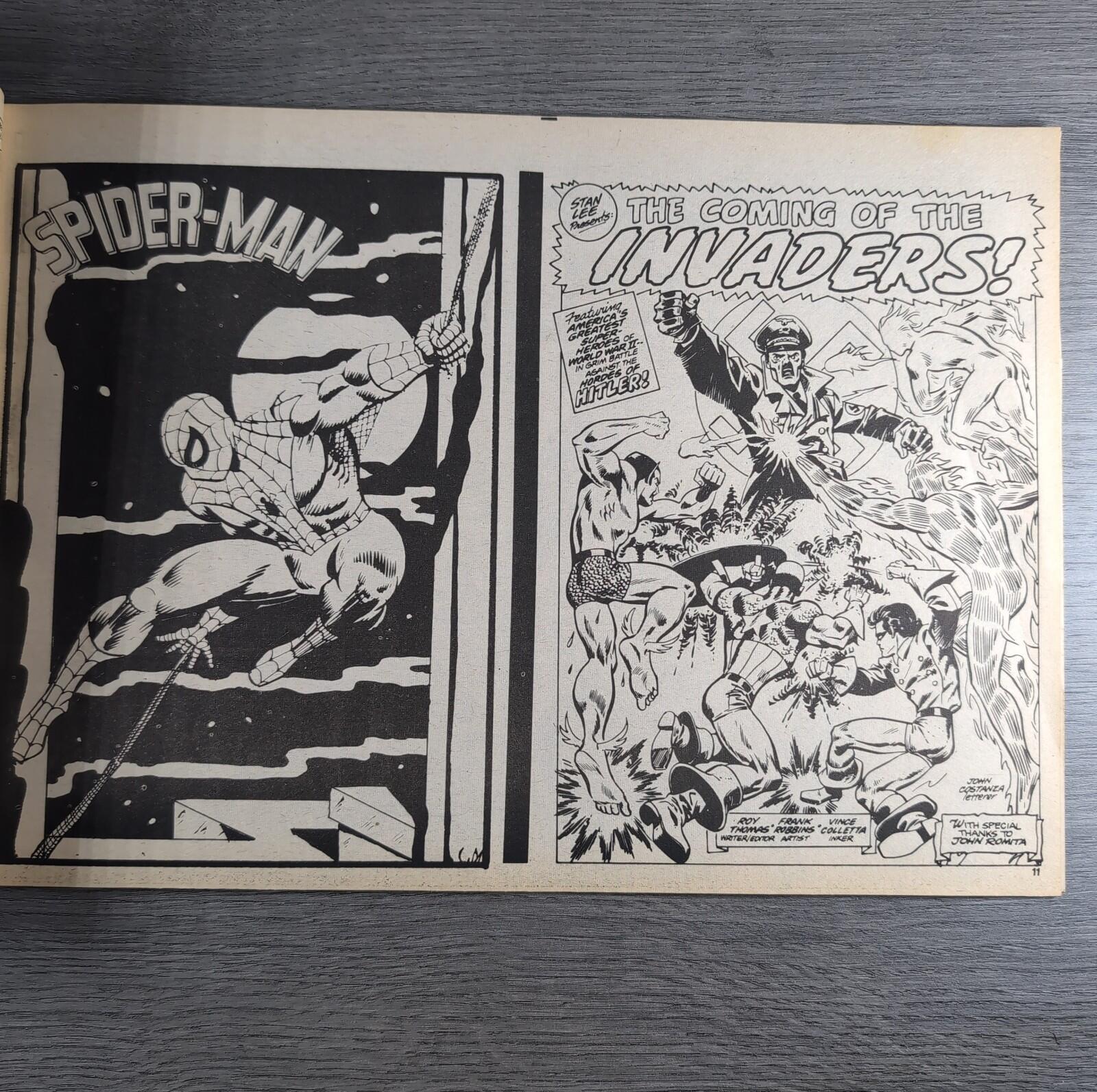 Super Spider-Man With The Super Heroes No. 186 Marvel Comics 1st September 1976