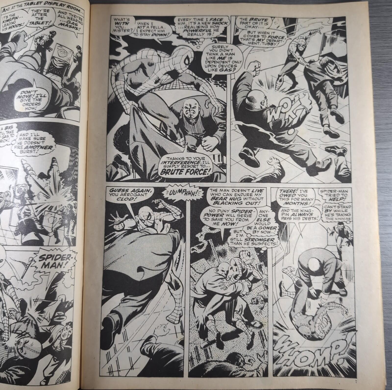 Spider-Man Comics Weekly No 78 Marvel Comics UK 10th August 1974 Vintage Comic