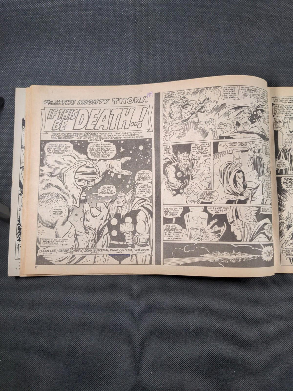 Marvel Comics  - Super Spider -Man - Issue No 206 January 1977 - Retrorama UK