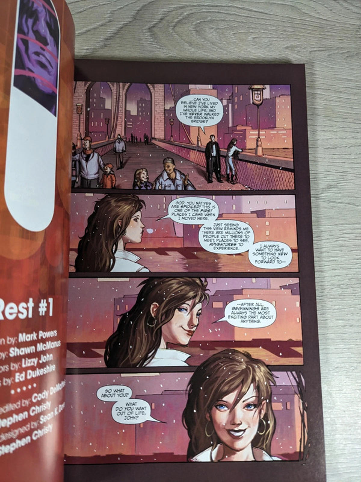 Rest Volume 1 by Mark Powers Paperback 2010 Top Cow Graphic Novel