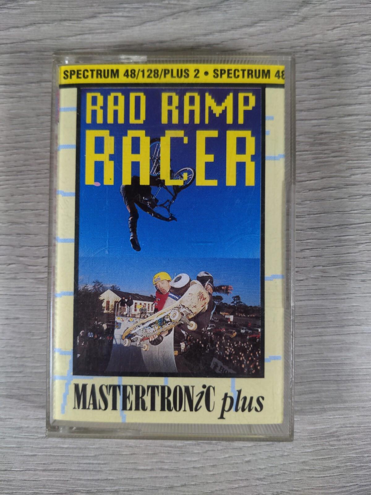 Rad Ramp Racer ZX Spectrum 48K 128K Video Game Cassette Tested & Working