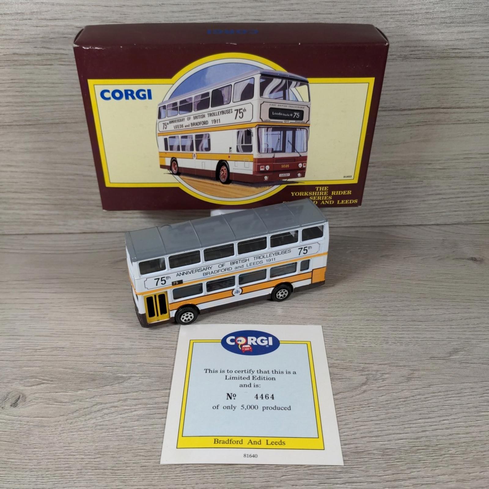 Corgi The Yorkshire Rider Series 91853 Bradford And Leeds Die-Cast Model