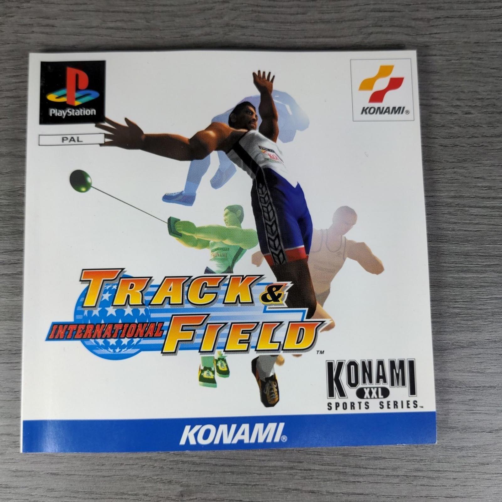 International Track & Field  Konami Playstation 1 PS1 Game Tested & Working VGC