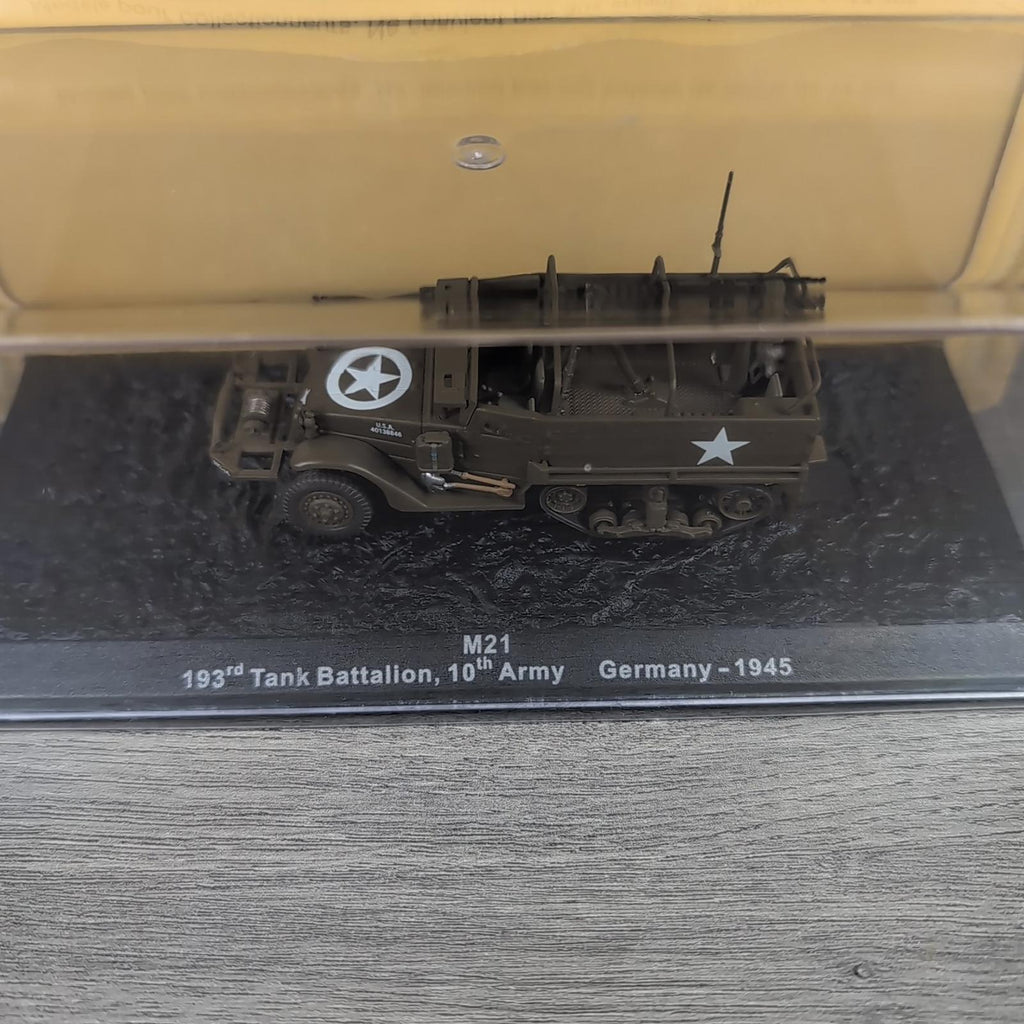 DeAgostini  M21 193rd Battalion 10th Army Germany 1945 1:72 Scale Diecast Model