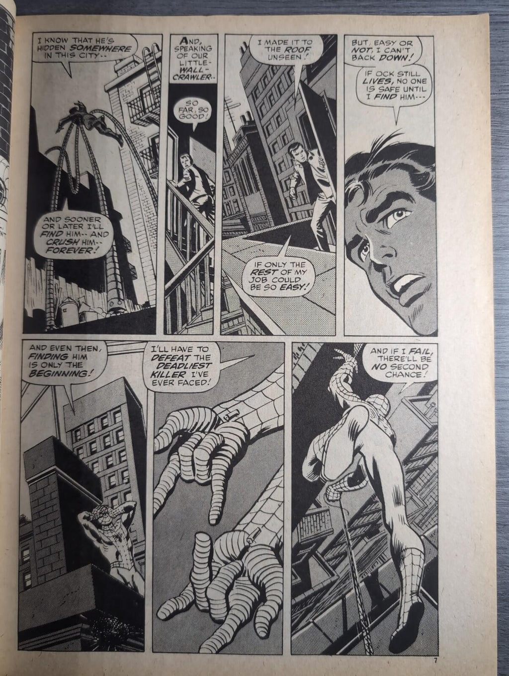 Spider-Man Comics Weekly No 115 Marvel Comics UK 25th April 1975 Vintage Comic