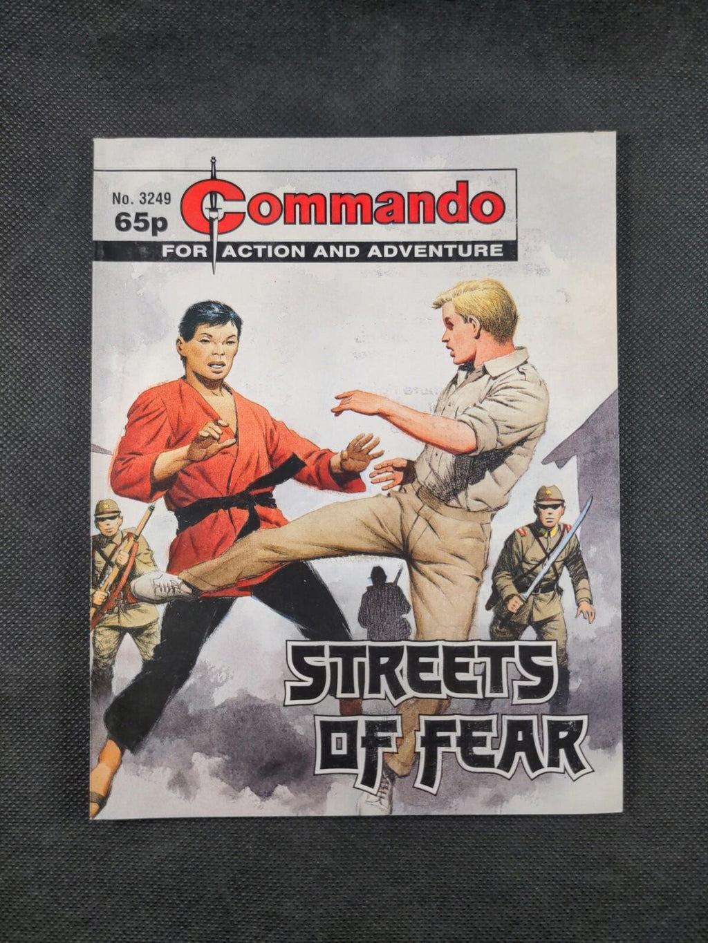 Commando Comic Issue Number 3249 Streets Of Fear - Vintage Comic