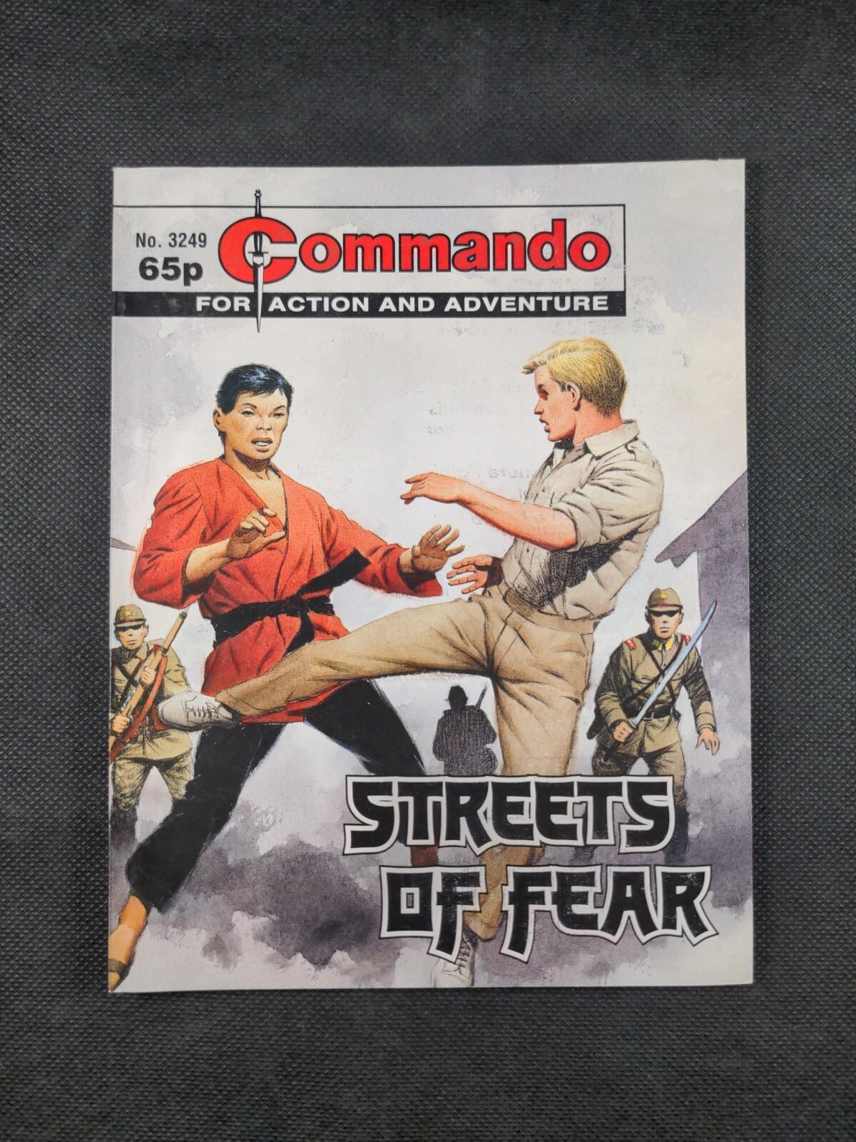 Commando Comic Issue Number 3249 Streets Of Fear - Vintage Comic - Retrorama UK