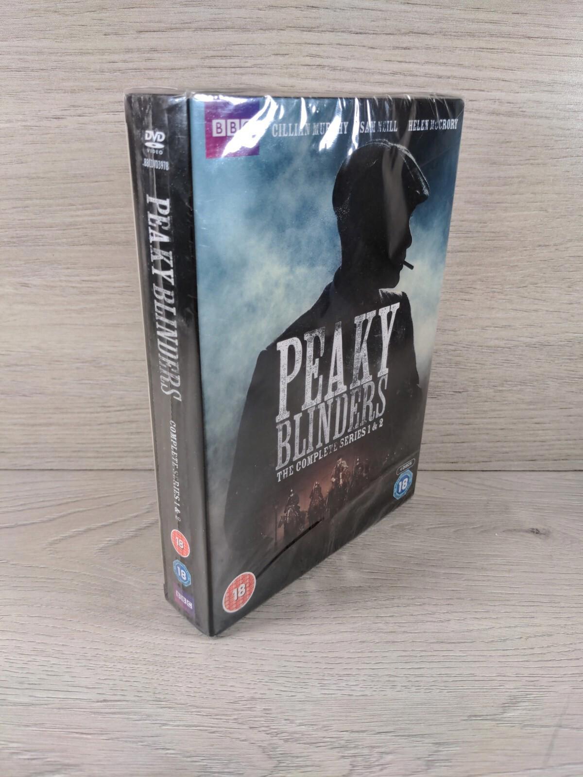 Peaky Blinders Series 1 and 2 DVD 4 Disc Boxset New & Sealed