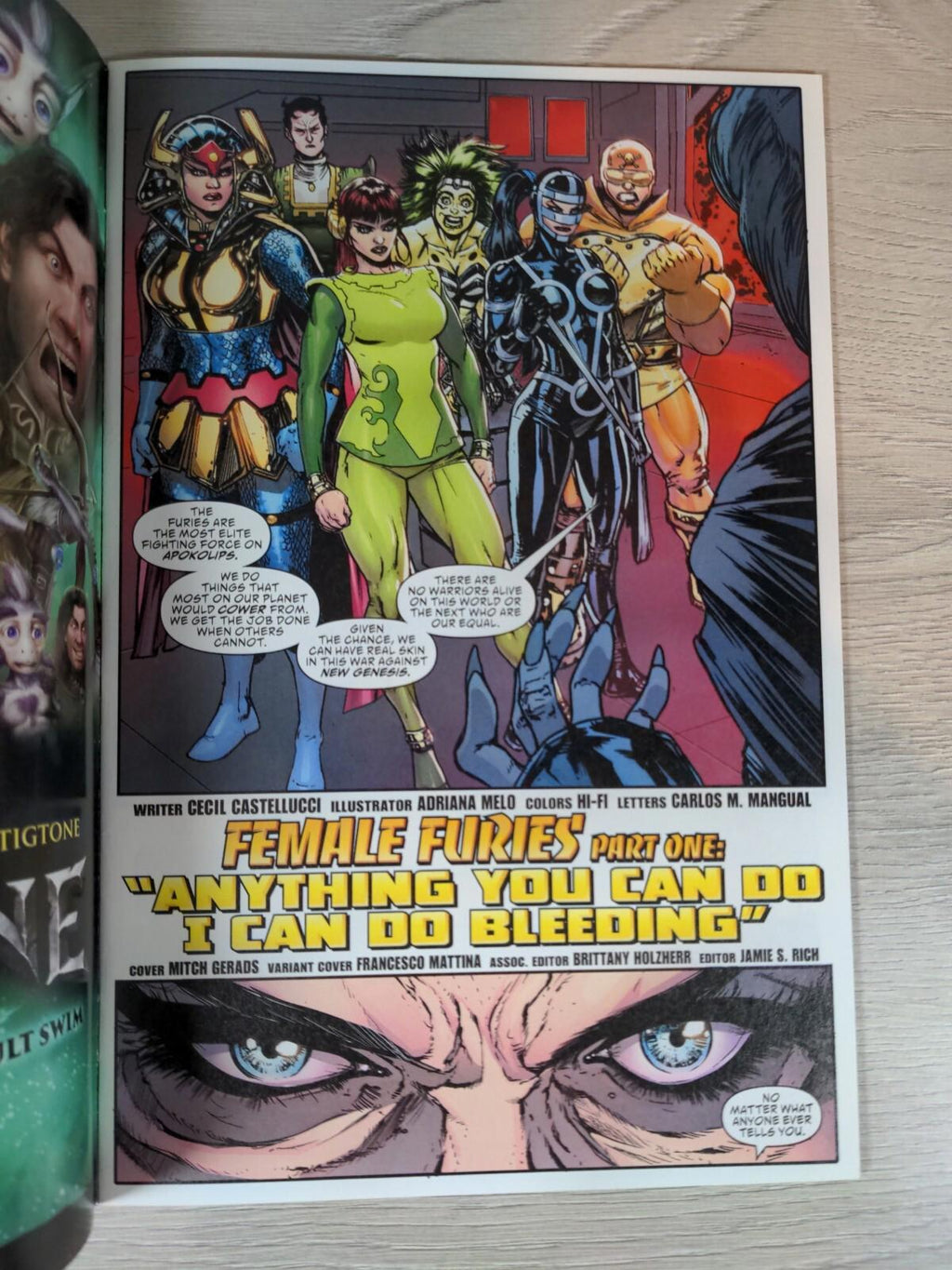DC Universe - Female Furies Comic issue 1 - The Fourth World Revolution - 2019 - Retrorama UK