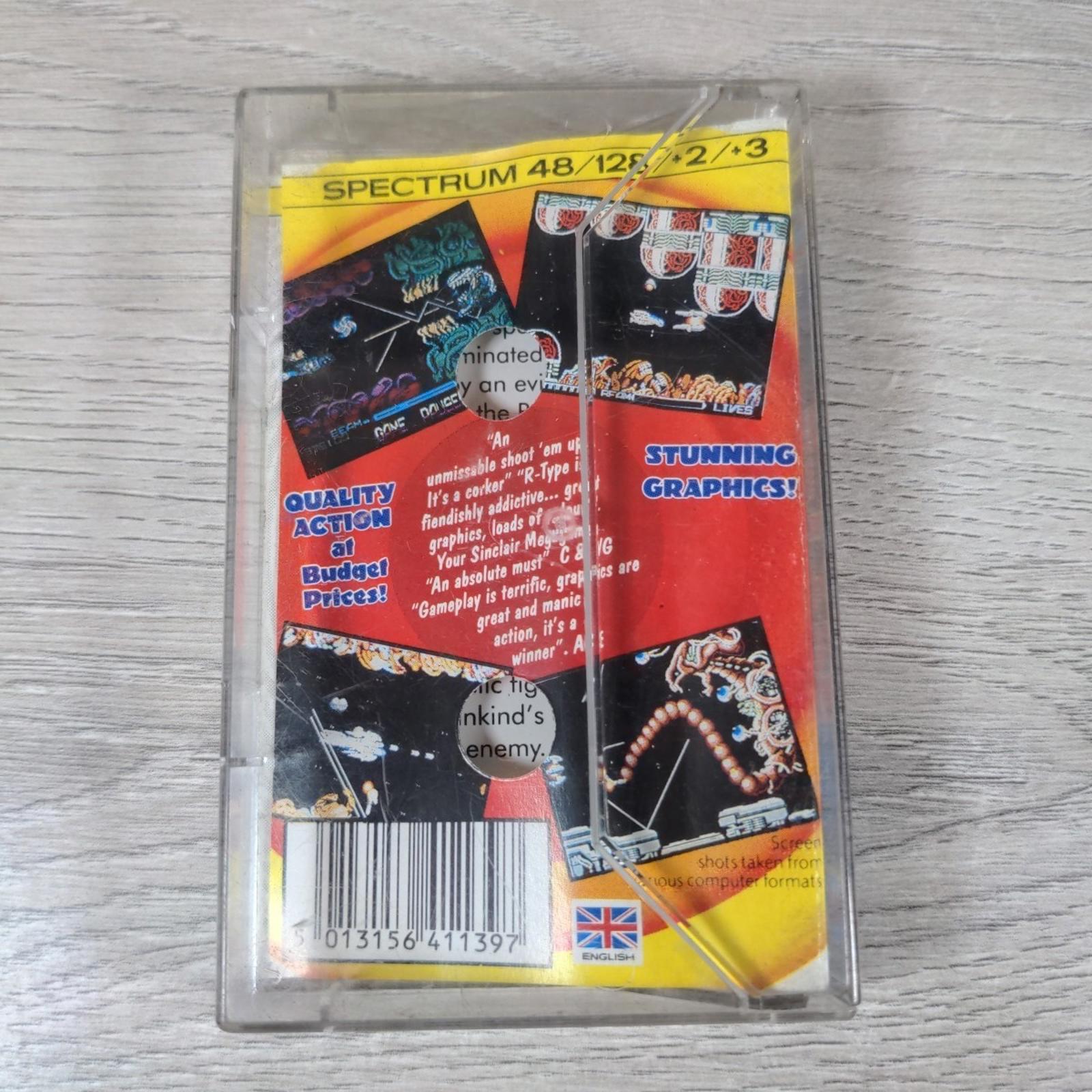 R-Type ZX Spectrum 48/128K  Game Cassette The Hit Squad Tested & Working