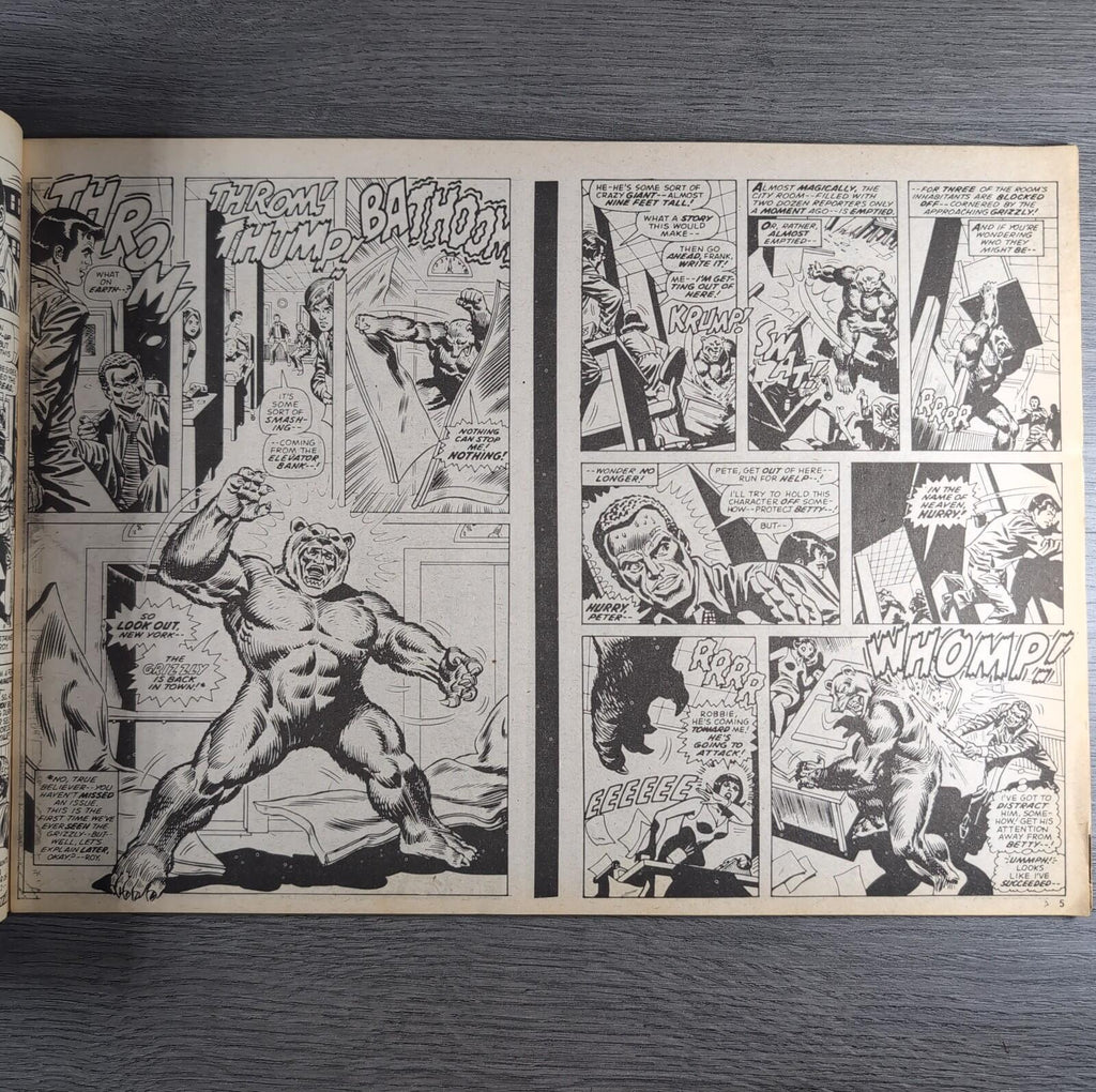Super Spider-Man With The Super Heroes No. 188 Marvel Comics 15th September 1976