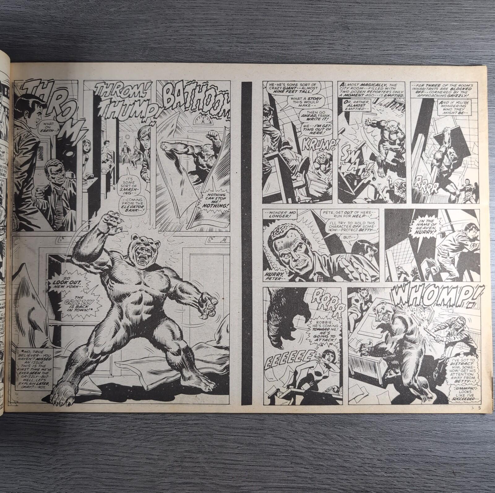 Super Spider-Man With The Super Heroes No. 188 Marvel Comics 15th September 1976