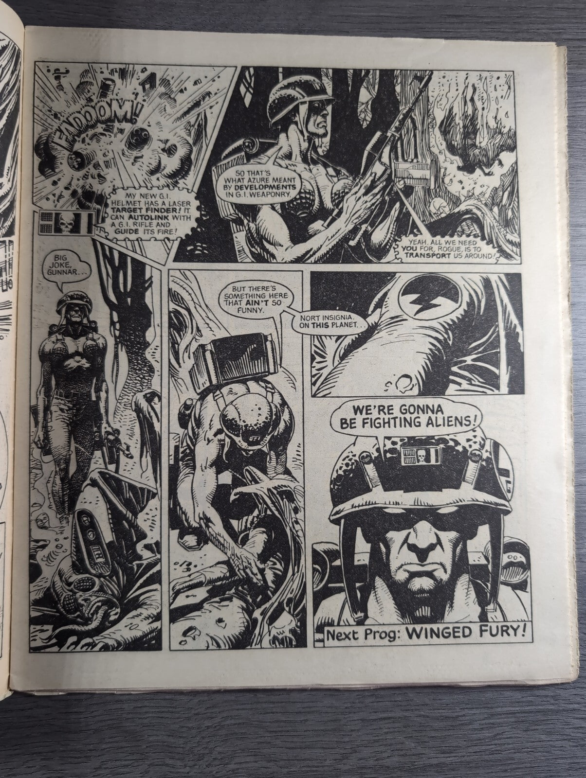 2000AD Prog 410 Featuring Judge Dread Comic 23rd Marc 1985 Vintage Retro Comic