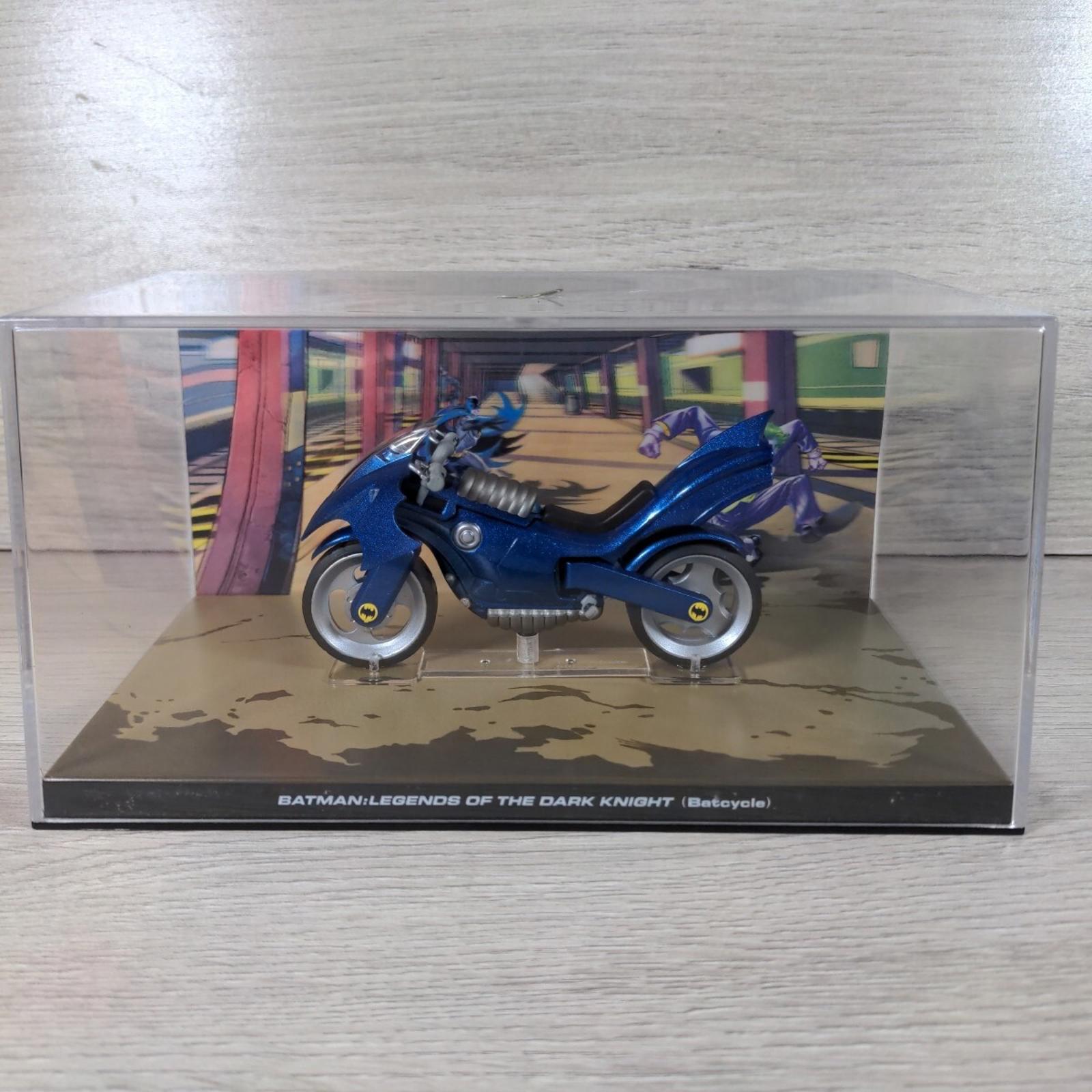 Eaglemoss Batman Automobilia Issue 38 Batma Legends Of The Dark Knight Batcycle - Retrorama UK