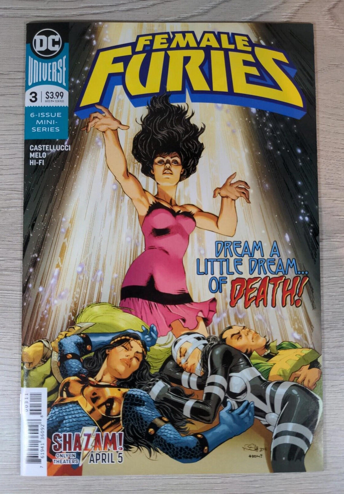 DC Universe:  Female Furies Comic issue No 3  Dream A Little Dream Of Death 2019 - Retrorama UK